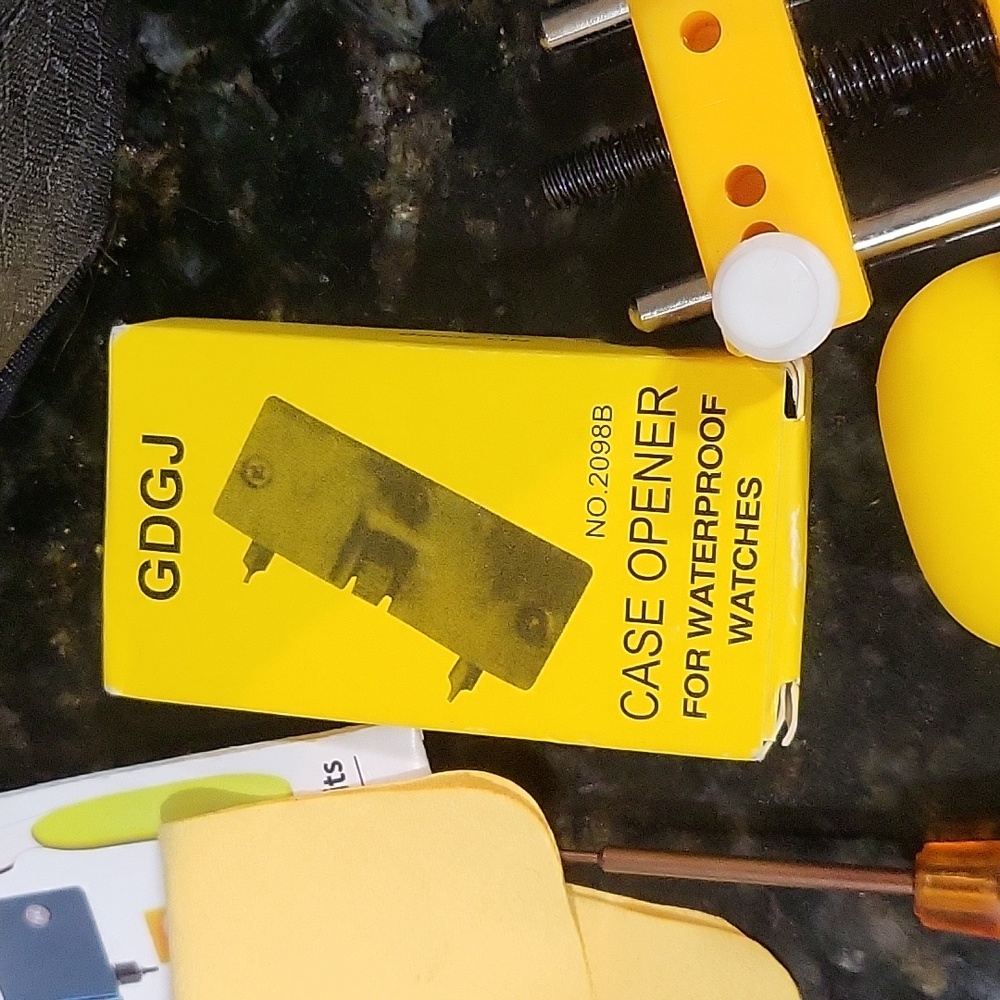 Yellow Watch Repair Tool Set - Picture 3 of 7